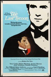 7b464 LAST TYCOON 1sh '76 Robert De Niro, Jeanne Moreau, directed by Elia Kazan!