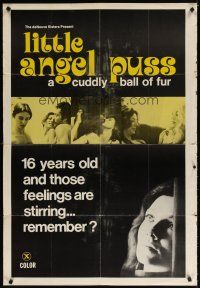 7b483 LITTLE ANGEL PUSS 1sh '75 Joan Devlon, Sharon Thorpe, a cuddly ball of fur!