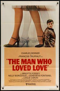 7b530 MAN WHO LOVED WOMEN int'l 1sh '77 Francois Truffaut's L'Homme qui aimait les femmes