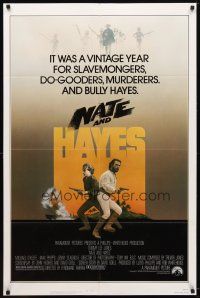 7b605 NATE & HAYES 1sh '83 Tommy Lee Jones, Michael O'Keefe, Max Phipps!