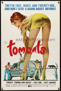 7b899 TOMCATS 1sh '77 classic super sexy artwork, don't give a damn about anyone!