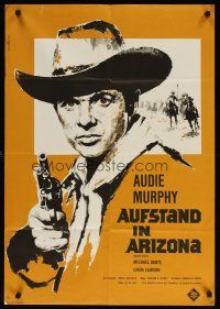 7c244 APACHE RIFLES German '65 Audie Murphy vowed to stop the bloodshed of two warring nations!