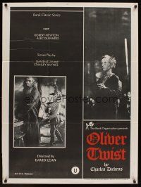 7c035 OLIVER TWIST Indian R60s Robert Newton as Bill Sykes, directed by David Lean!