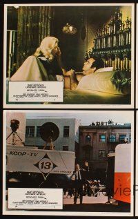 7c124 HUSTLE set of 8 Mexican LCs '75 Robert Aldrich, Burt Reynolds & sexy Catherine Deneuve!