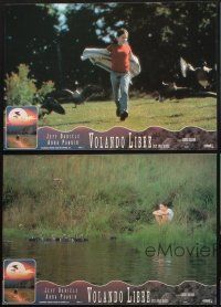 7c019 FLY AWAY HOME set of 4 Spanish LCs '96 Anna Paquin saves orphaned geese!