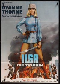7d047 ILSA THE TIGRESS OF SIBERIA German '78 sexy Dyanne Thorne is a pure animal!