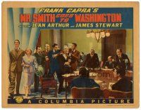 7d341 MR. SMITH GOES TO WASHINGTON LC '39 Frank Capra, James Stewart, Kibbee & unbilled Jack Carson