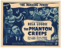 7d253 PHANTOM CREEPS chapter 1 TC '39 Bela Lugosi & really funky robot in The Menacing Power!