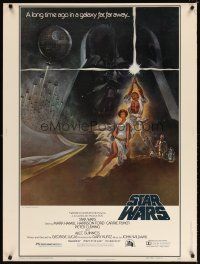 7f005 STAR WARS style A 30x40 '77 George Lucas classic sci-fi epic, art by Tom Jung!