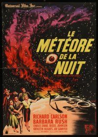 7f210 IT CAME FROM OUTER SPACE French 23x32 R62 Ray Bradbury classic sci-fi, art by Xarrie!