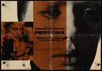7f259 PERSONA Italian photobusta '66 close up of Liv Ullmann & Bibi Andersson, Bergman classic!