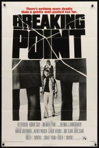 7h124 BREAKING POINT 1sh '76 there's nothing more deadly than a gentle man pushed too far!