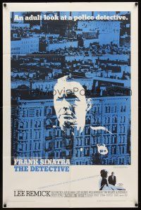 7h238 DETECTIVE 1sh '68 Frank Sinatra as gritty New York City cop, an adult look at police!
