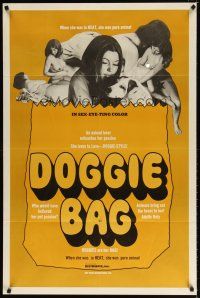 7h257 DOGGIE BAG 1sh '68 sexy images, an animal lover unleashes her passion!