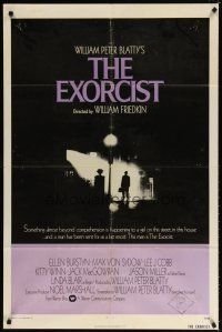 7h307 EXORCIST int'l 1sh '74 William Friedkin horror classic, William Peter Blatty!