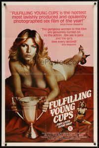 7h367 FULFILLING YOUNG CUPS 1sh '79 sexy Serena, Vanessa Del Rio, Marlene Wiloughby!