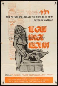 7h400 GREAT MASSAGE PARLOR BUST 1sh '75 Bunny Ashcraft will please you more than a massage!
