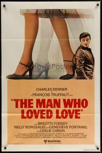 7h571 MAN WHO LOVED WOMEN int'l 1sh '77 Francois Truffaut's L'Homme qui aimait les femmes
