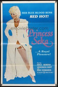 7h707 PRINCESS SEKA 1sh '80 her blue blood runs red hot, a royal pleasure!