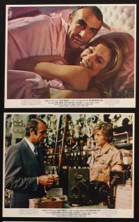 7j394 ANDERSON TAPES 10 color 8x10 stills '71 Sean Connery, Dyan Cannon, directed by Sidney Lumet!