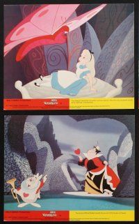 7j403 ALICE IN WONDERLAND 8 color English FOH LCs R78 Walt Disney Lewis Carroll classic cartoon!