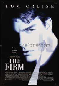 7p310 FIRM 1sh '93 Tom Cruise, directed by Sydney Pollack, power can be murder to resist!