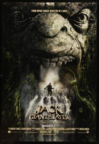 7p414 JACK THE GIANT SLAYER teaser DS 1sh '13 Bryan Singer directed CGI, cool image!