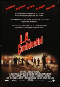 7p429 L.A. CONFIDENTIAL 1sh '97 Kevin Spacey, Russell Crowe, Danny DeVito, Kim Basinger