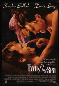 7p749 TWO IF BY SEA DS 1sh '96 Sandra Bullock, Denis Leary, Stolen Hearts!