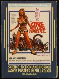 7k166 SCIENCE-FICTION AND HORROR MOVIE POSTERS IN FULL COLOR softcover book '77 great artwork!