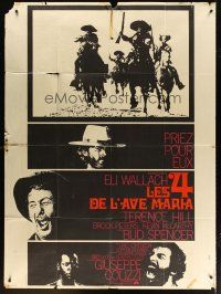7k718 ACE HIGH French 1p '69 Eli Wallach, Terence Hill, spaghetti western, different art!