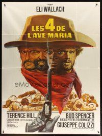 7k717 ACE HIGH French 1p R70s Eli Wallach, Terence Hill, spaghetti western, different Mascii art!