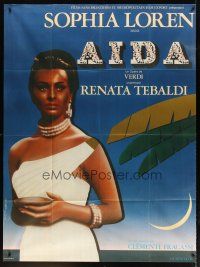 7k722 AIDA French 1p R70s sexy Sophia Loren in Verdi's Italian opera, Razzia art!