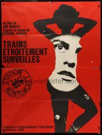 7k765 CLOSELY WATCHED TRAINS French 1p '67 Ostre Sledovane Vlaky, classic coming-of-age comedy!