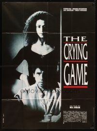 7k772 CRYING GAME French 1p '92 Neil Jordan classic, different image of Jaye Davidson & Rea!