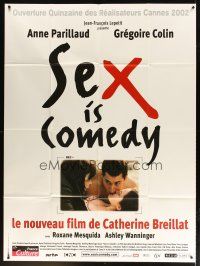 7k943 SEX IS COMEDY French 1p '02 Catherine Breillat, Anne Parillaud, Gregoire Colin!