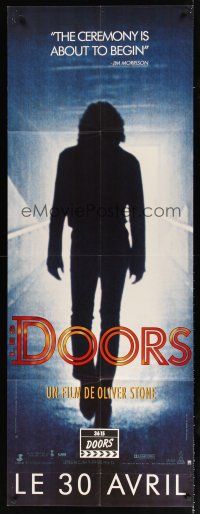 7k691 DOORS French door-panel '90 Val Kilmer as Jim Morrison, directed by Oliver Stone!
