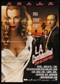 7k313 L.A. CONFIDENTIAL German 33x47 '97 Kevin Spacey, Russell Crowe, Danny DeVito, Kim Basinger