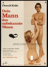 7k316 SENSUAL MALE German 33x47 '70 No matter how you come IN... You'll go OUT a LOVER!