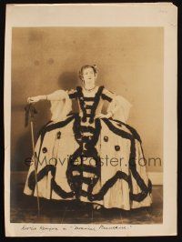 7k169 DORIS KENYON deluxe 12x16 still '24 standing portrait in great gown from Monsieur Beaucaire!
