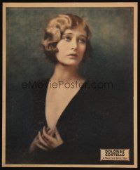 7k138 DOLORES COSTELLO jumbo LC '20s husband John fell in love with her at first sight!