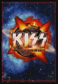 7k241 KISS: THE HOTTEST SHOW ON EARTH TOUR limited edition 13x18 music poster '10 391 of 2,000!