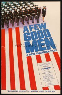 7k364 FEW GOOD MEN stage play WC '89 A New American Play by Aaron Sorkin!