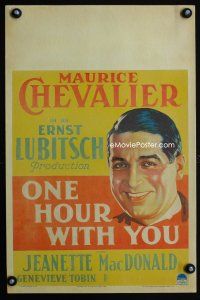 7k405 ONE HOUR WITH YOU WC '32 art of smiling Maurice Chevalier, George Cukor & Ernst Lubitsch