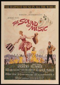 7k420 SOUND OF MUSIC WC '66 classic artwork of Julie Andrews & top cast by Howard Terpning!