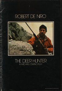 7k193 DEER HUNTER promo brochure '78 Michael Cimino classic, Robert De Niro, Christopher Walken