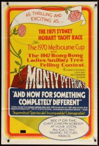7m340 AND NOW FOR SOMETHING COMPLETELY DIFFERENT Aust 1sh '71 Monty Python, wacky taglines!