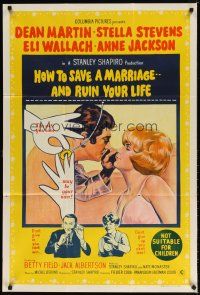 7m374 HOW TO SAVE A MARRIAGE Aust 1sh '68 Martin, Stella Stevens, Eli Wallach, And Ruin Your Life!