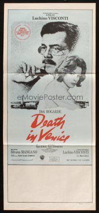 7m537 DEATH IN VENICE Aust daybill '71 Luchino Visconti's Morte a Venezia, Bogarde, Mangano!