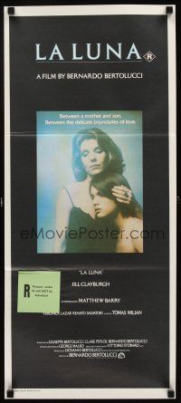 7m698 LUNA Aust daybill '79 Jill Clayburgh loves her son the wrong way, directed by Bertolucci!